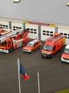 Visite du centre de secours de Carnac