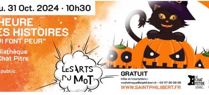 Les Ateliers du Mot : Histoires d'Halloween "qui font peur"